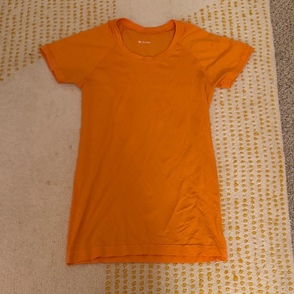 Orange Lululemon Swiftly Tech